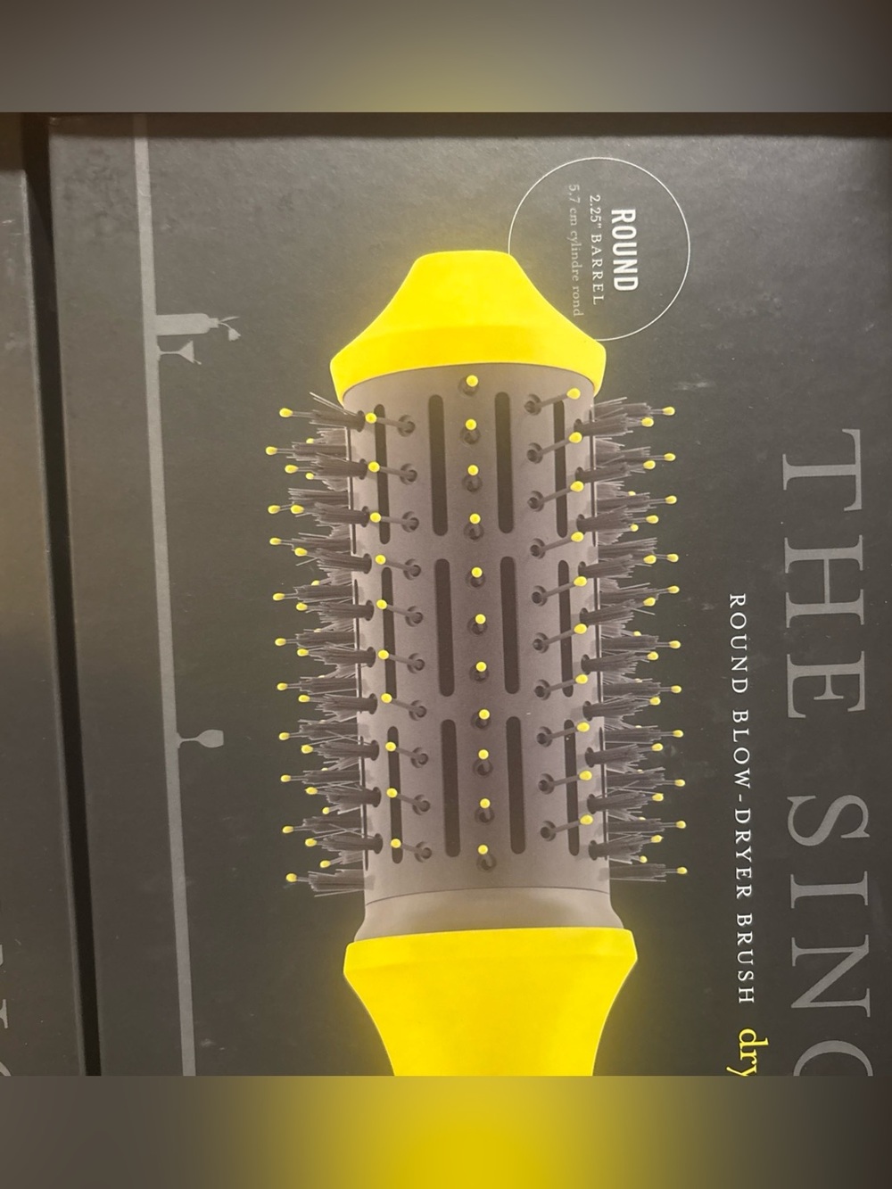Drybar Single Shot Round Blow-Dryer Brush in Bright Yellow - Picture 3 of 12